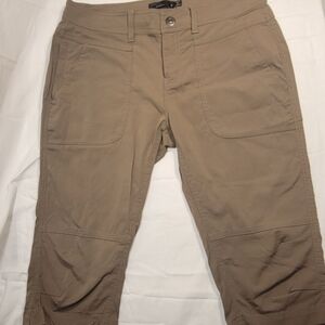 PrAna Revenna Hiking Cropped Knickers Brown Size 6